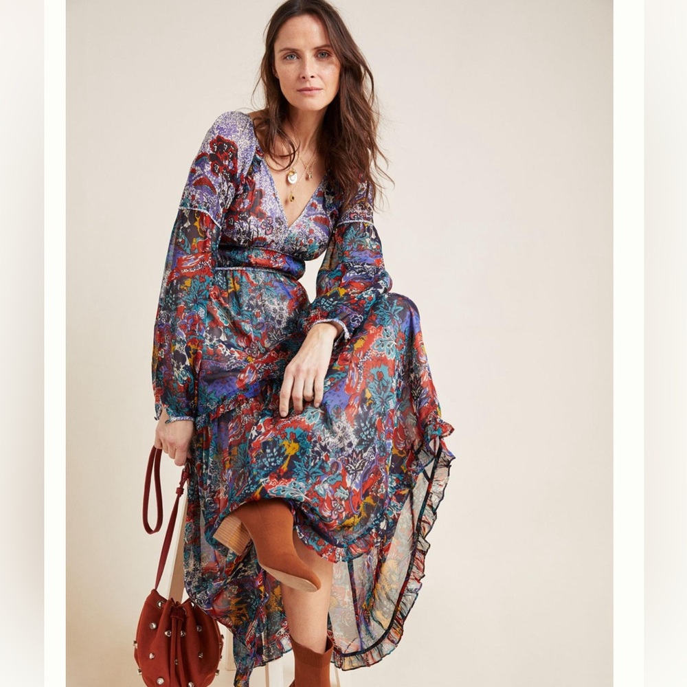 NWT Maeve Maxi Dress Size 12 from Anthropologie